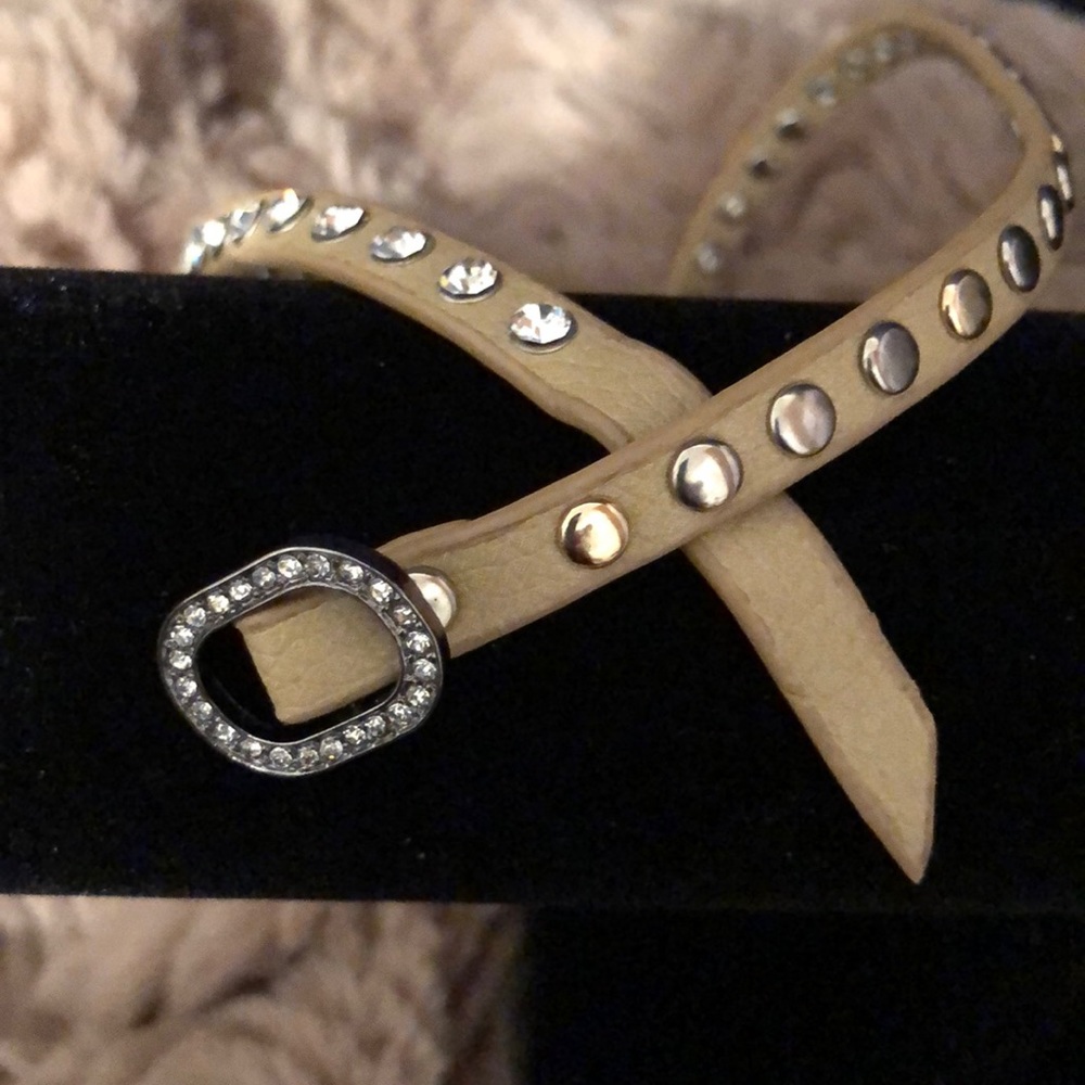 3/$20 Brown Leather Wrap Bracelet w/ Buckle NWT - Picture 4 of 5